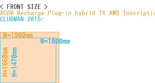 #XC60 Recharge Plug-in hybrid T6 AWD Inscription 2022- + CLUBMAN 2015-